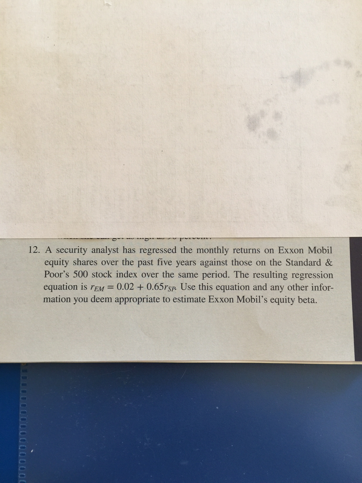 Mobil eQui-ty- shares over the pastflve years against those on the Standard
