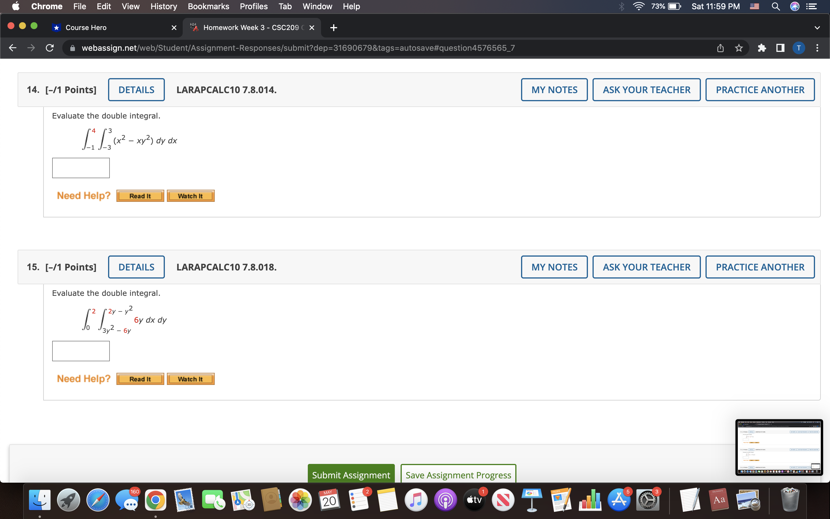Sat 11:59 PM Q DE Course Hero "A Homework Week 3 -