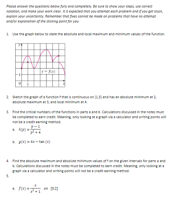 is expected that you attempt each problem and if you get stuck,