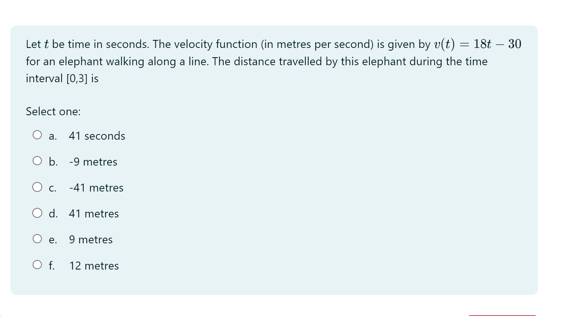 be a continuous differentiable function on [-3, 4]. If f(-3) = f(4),