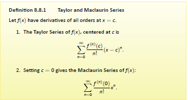 Let fix) have derivatives of all orders at X = C. 1.