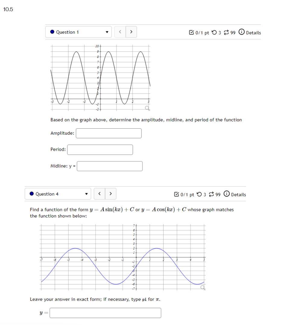 equation for the temperature, D, in terms of t. D(t) = .Question