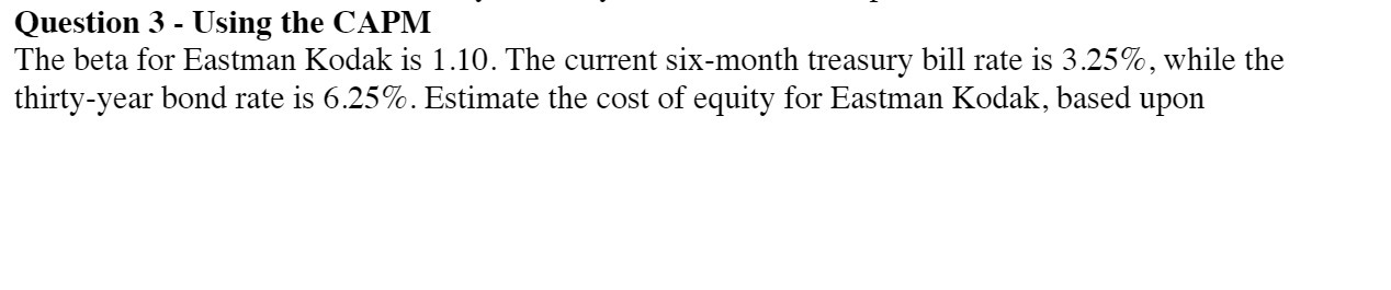 is 1 . 10 . The current six - month treasury bill
