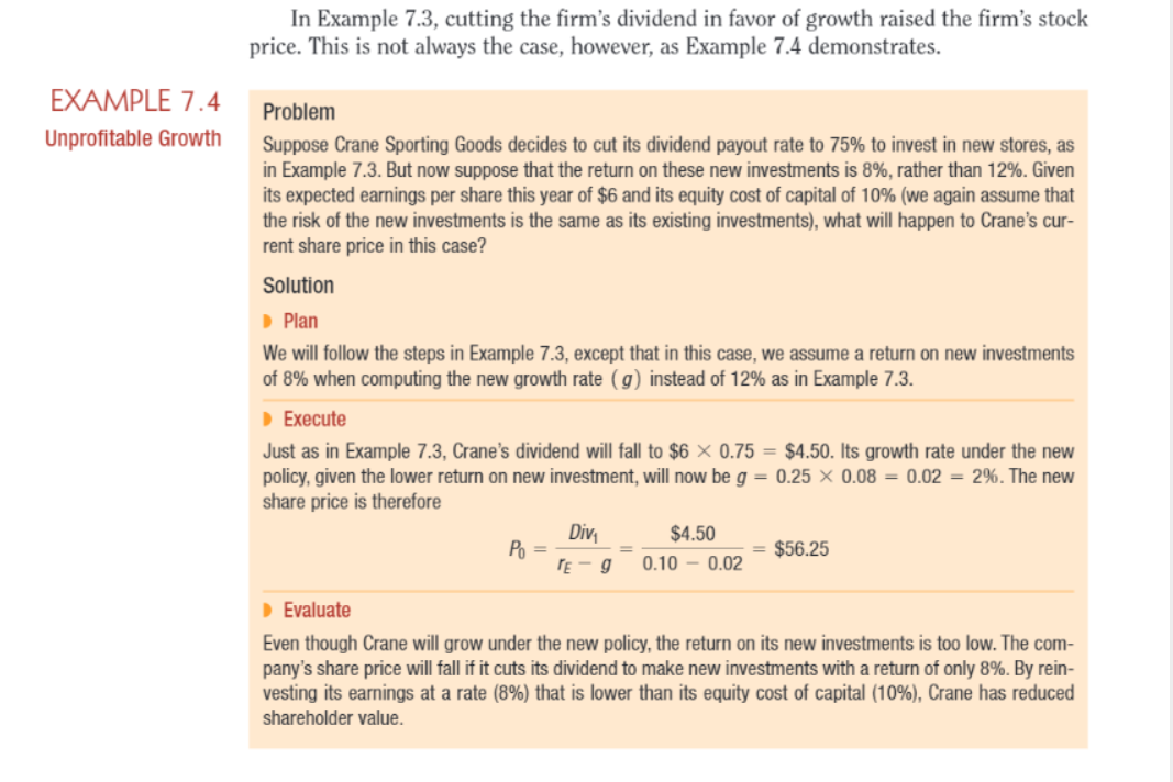  Please, give me deep explanation of this problem In Example 7.3,
