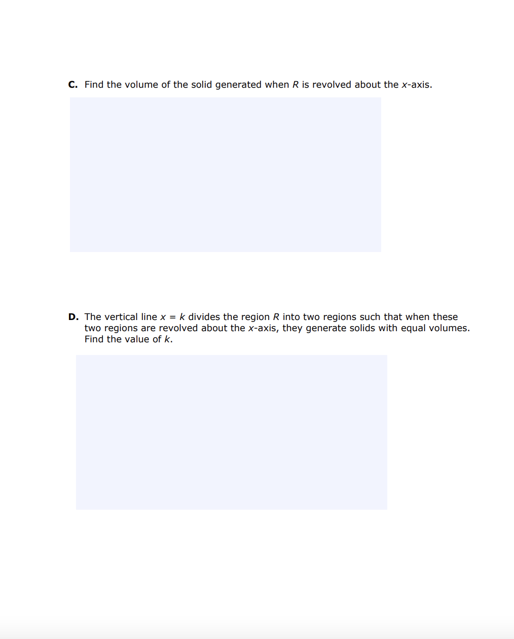 of radius r: Area = nr , Circumference =2nr. 4 For a