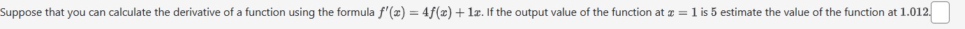 V64.4. Answer:Use linear approximation, i.e. the tangent line, to approximate 3.85 as