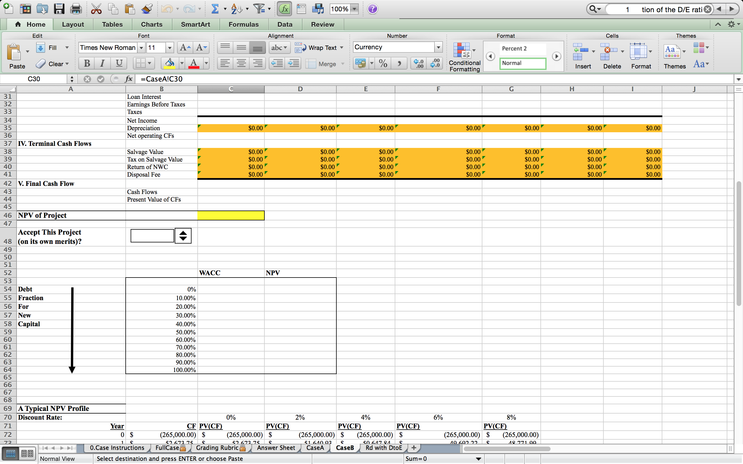 the Expected Return on the Market using the above data. Note: see
