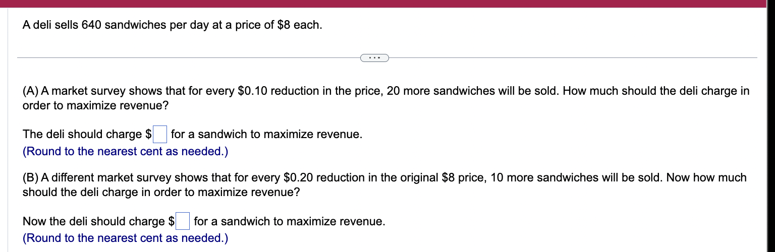 (A) Find the absolute maximum. Select the correct choice below and, IT