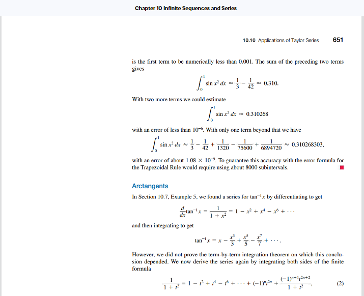 sums to approximate their values, (2) evaluating limits, and (3) deducing formulas
