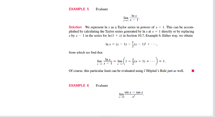 dx is found and how this is used to estimate the definite