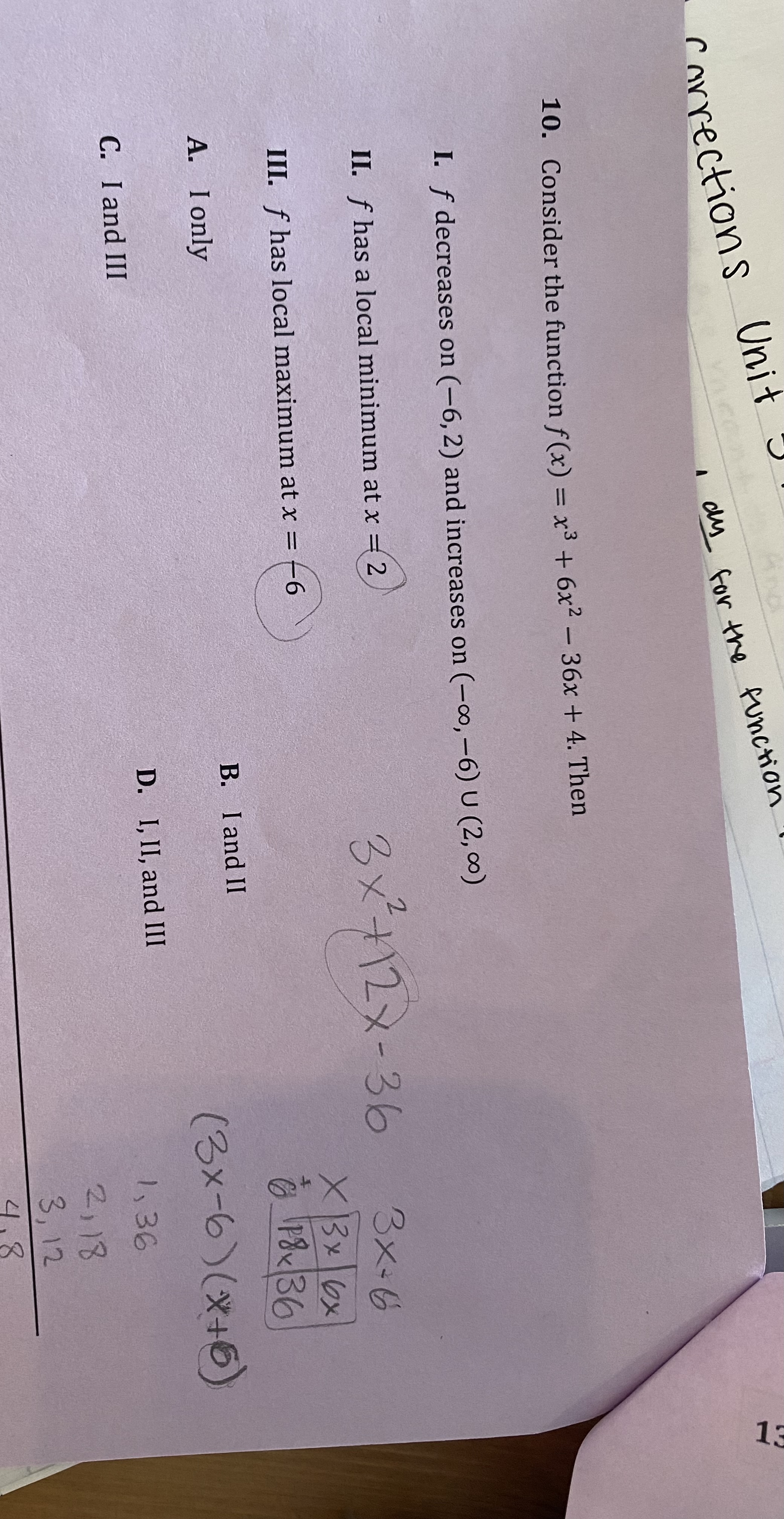 are all values of x for which the function f defined by