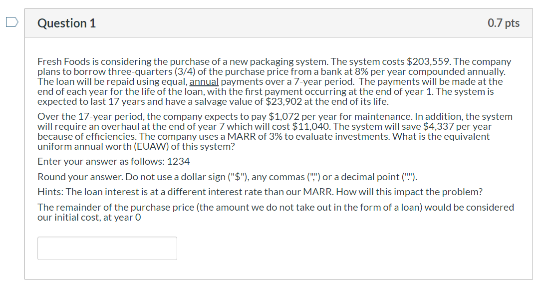 I NEED CORRECT ANSWER FOR THIS. PLEASE VERIFY YOUR ANSWER BEFORE
