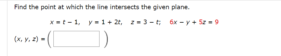 3, 4) and (5, -1, -7)? For the direction vectors of the