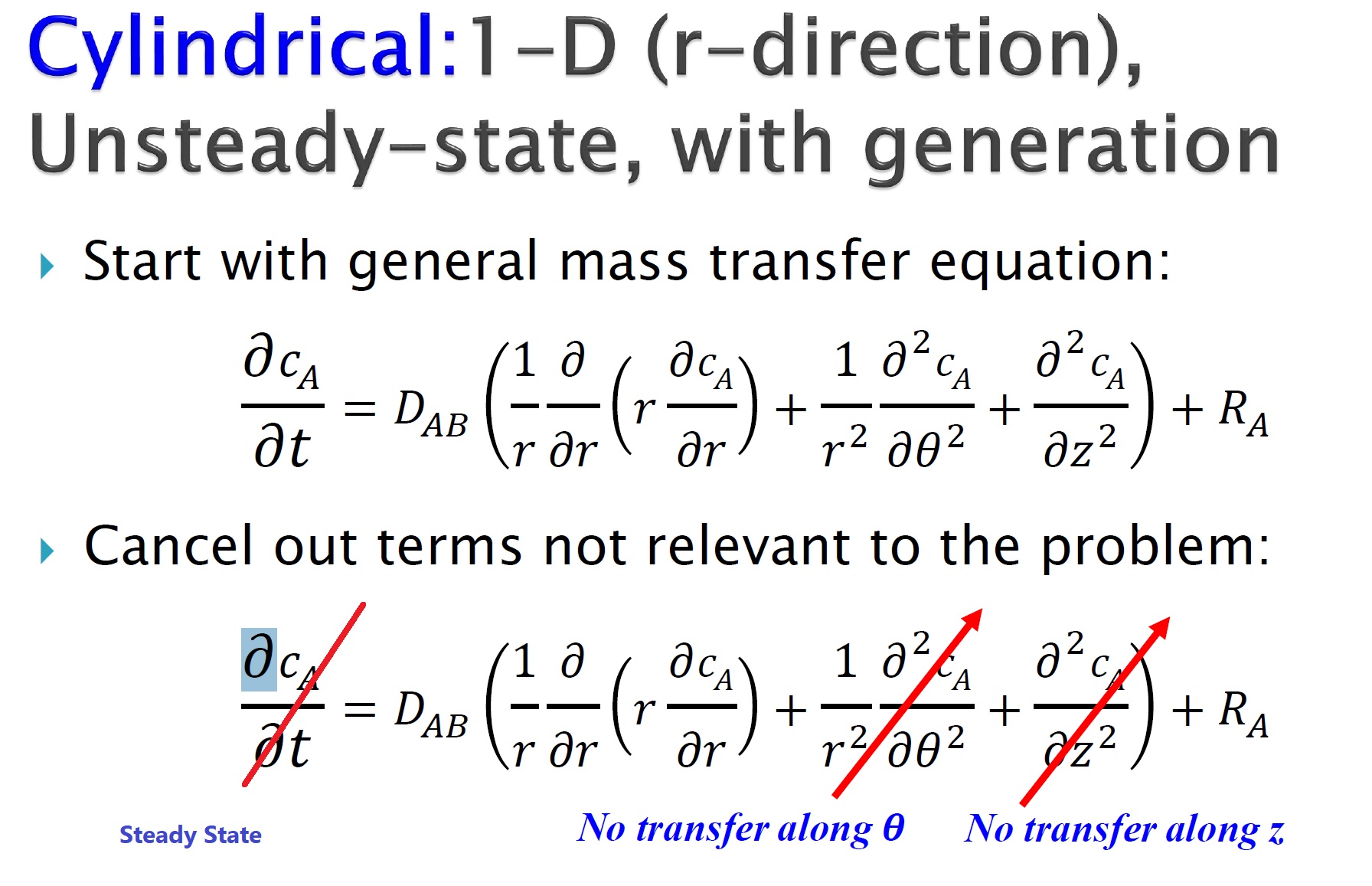 Partial Differential EquationI need to solve for Ca, for the for