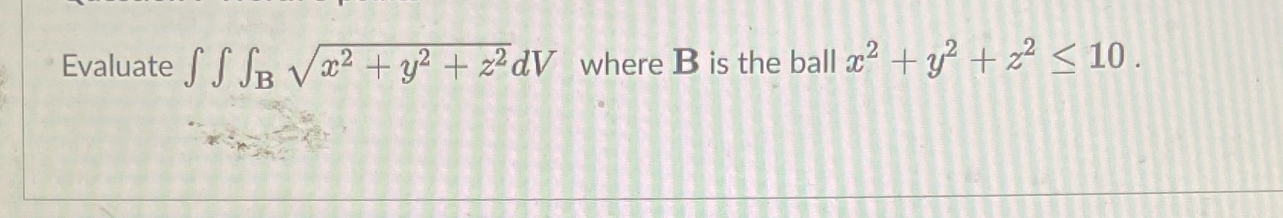 B is the ball x2 + 2 + 2?