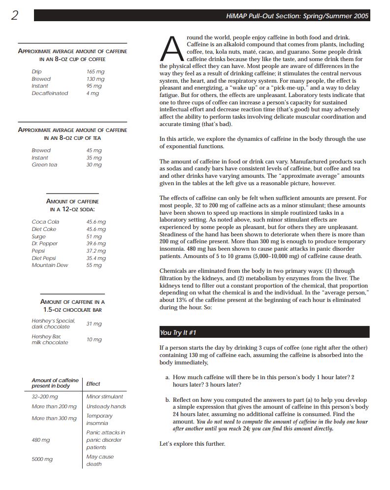 be felt when sufficient amounts are present, which for most people is