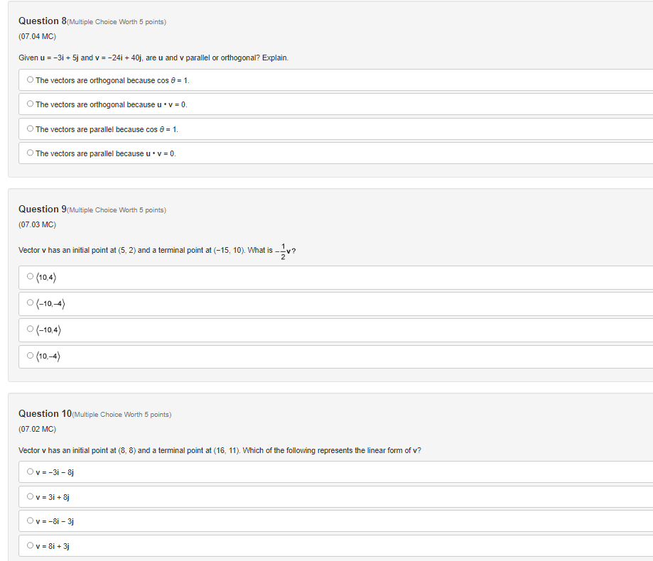 ), what are the magnitude and direction of -4u? O -120; 150"