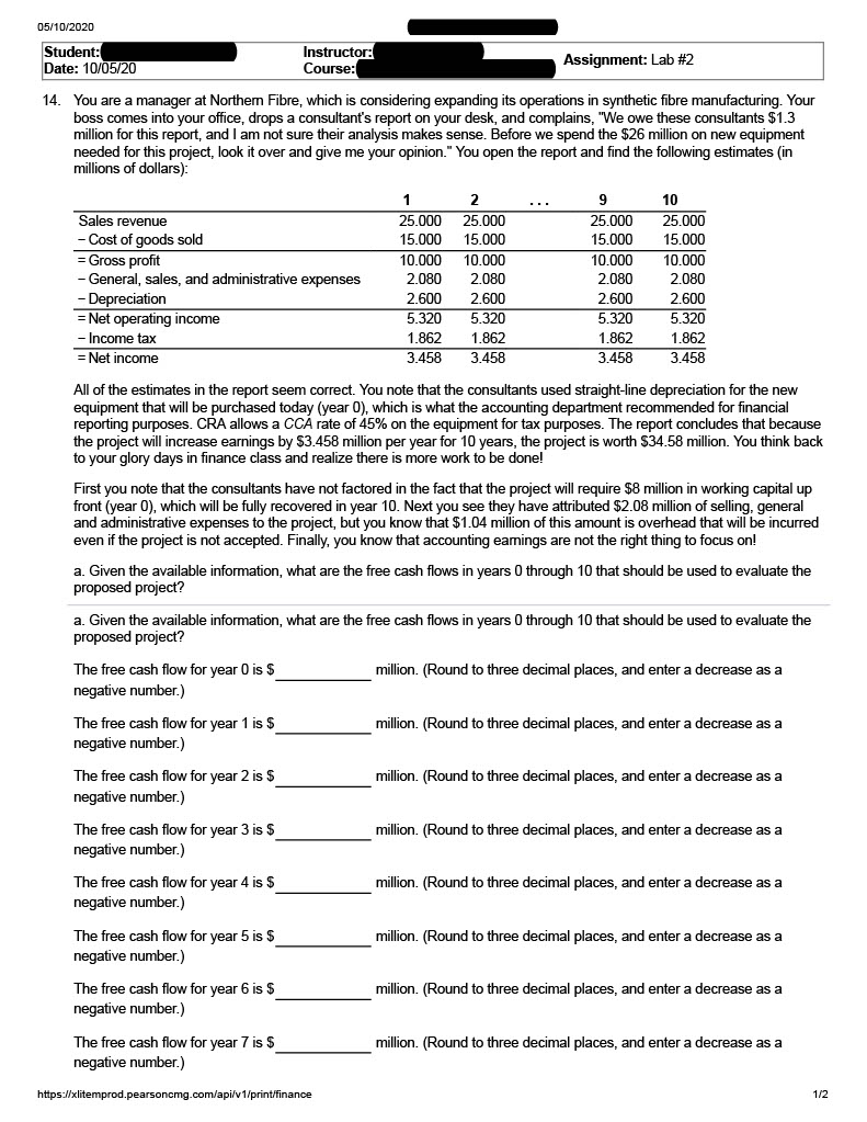 Hello, I need some assistance with this question. I have attached