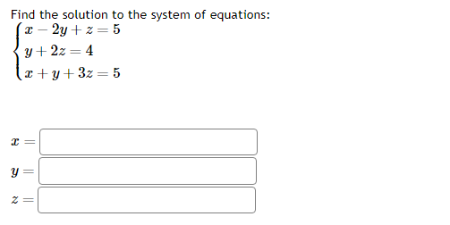 o's, not zeros, for infinity.) Solve the system with the addition method: