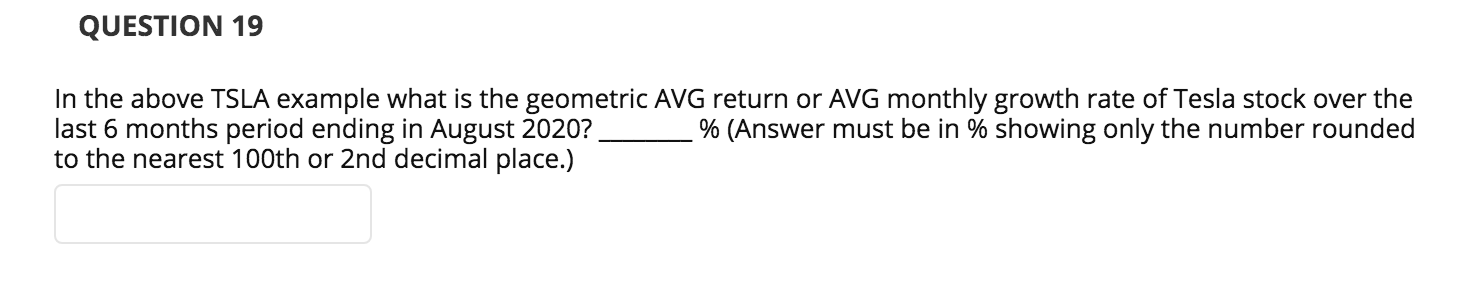 (Answer must be in % showing only the number rounded to the