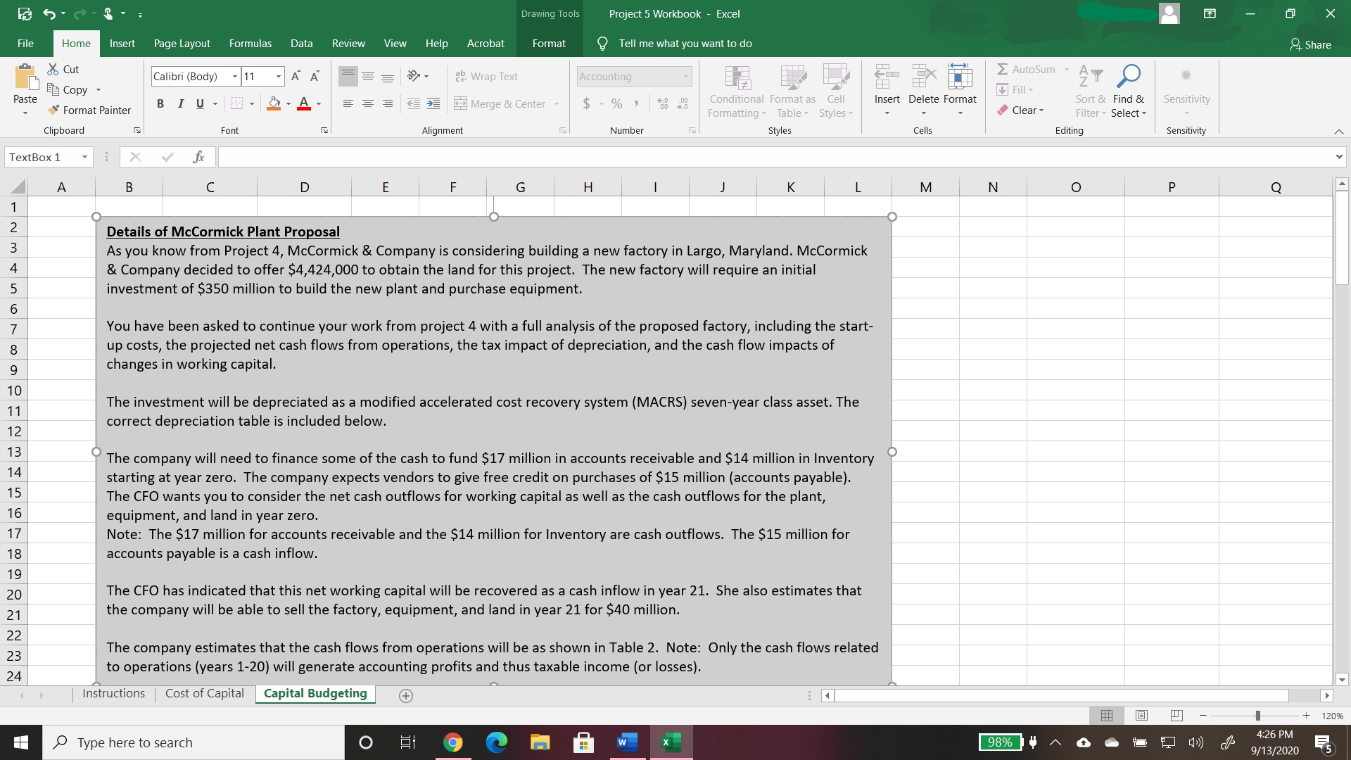 Please assist. I am having trouble. Drawing Tools Project 5 Workbook