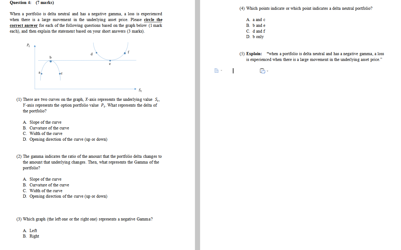 Qliat'lon I: (7 marks) (4) Which points indicate or which point