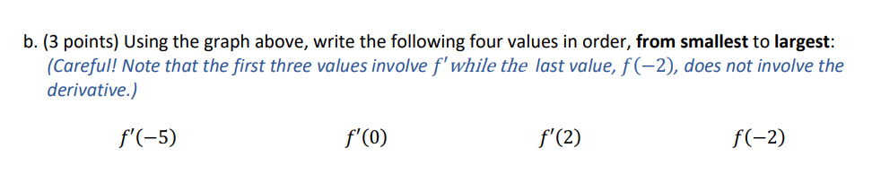 units in vourfinal answer. b. (5 pts] Use the limit definition of