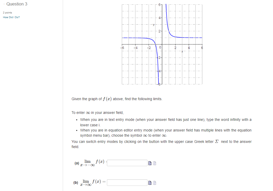 Question 3 E De nts How Did I Do? Given the