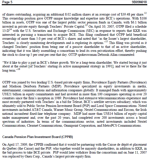 such as wireless, video, data and high- speed Internet by 2009'. However,