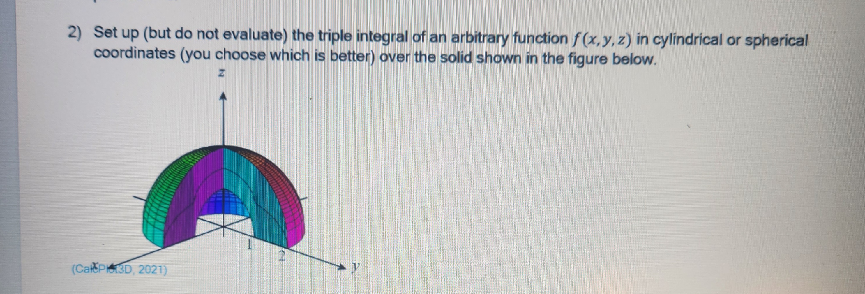 can walk me through question 2 I would greatly appreciate it 2)