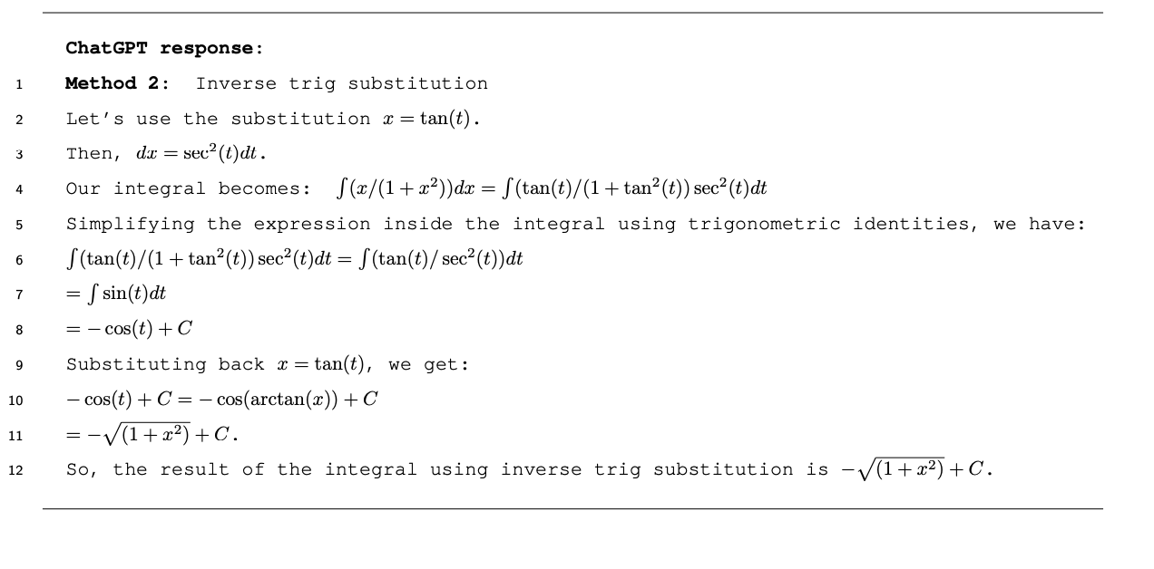 for Question 2? Do you think you will be able to use