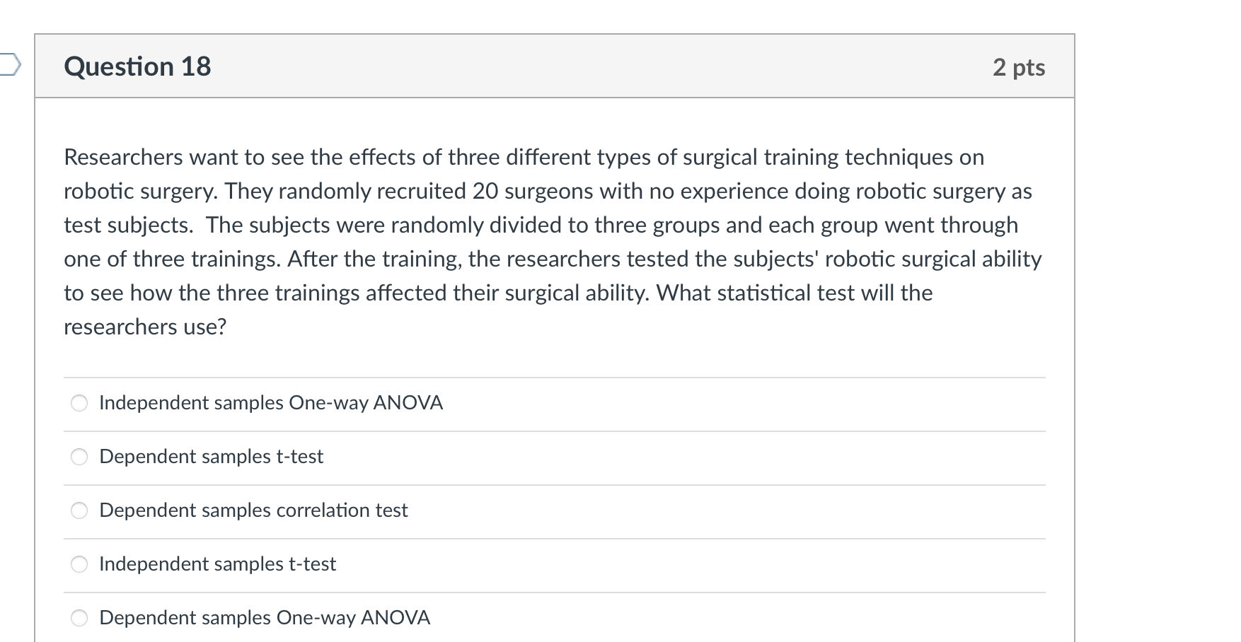 that the difference is significant. O the less likely it is that