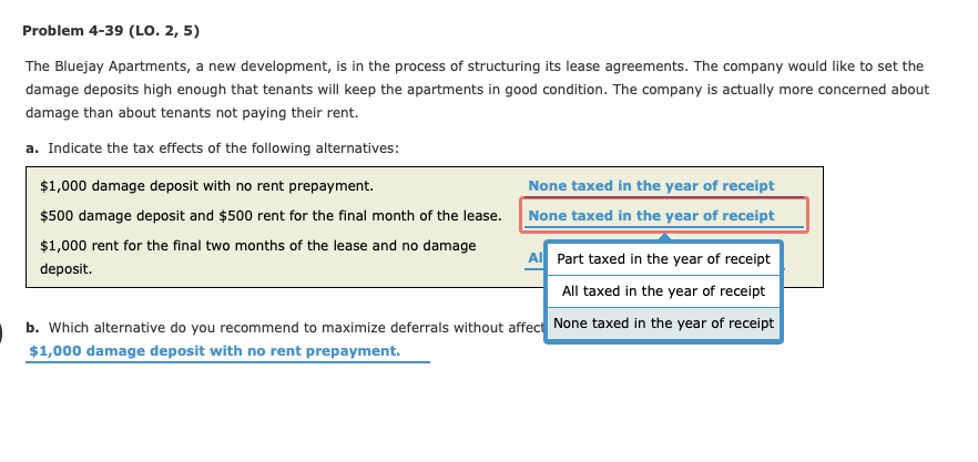  4-39 (LO. 2, 5) The Bluejay Apartments, a new development, is