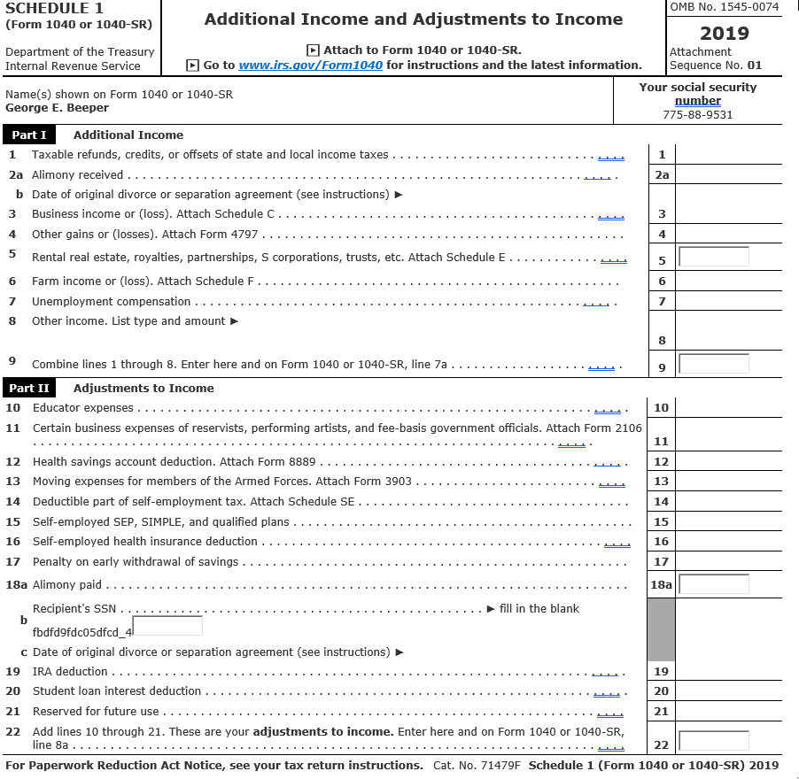 Beeper's works for the Pine Medical Group and his earnings and income