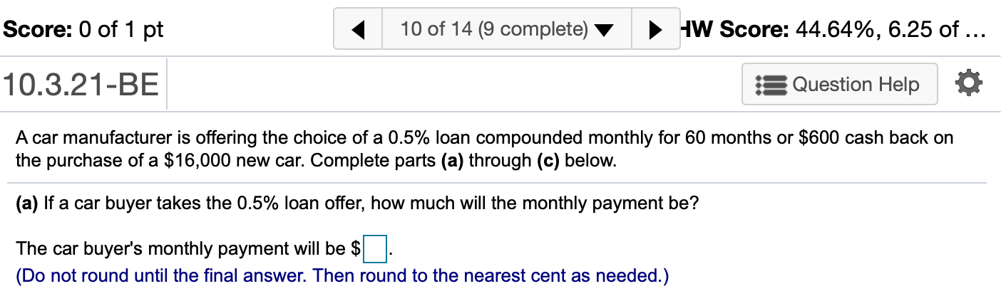 at 12% interest compounded semiannually for 1 year. Complete the schedule below.