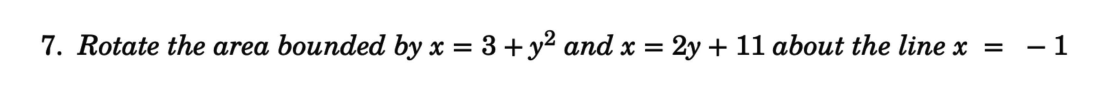 = 2x2, y = 8 and the y axis about the x
