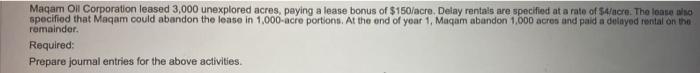 10, 2019 Lease C $400,000 All leases are classified as individually significant.
