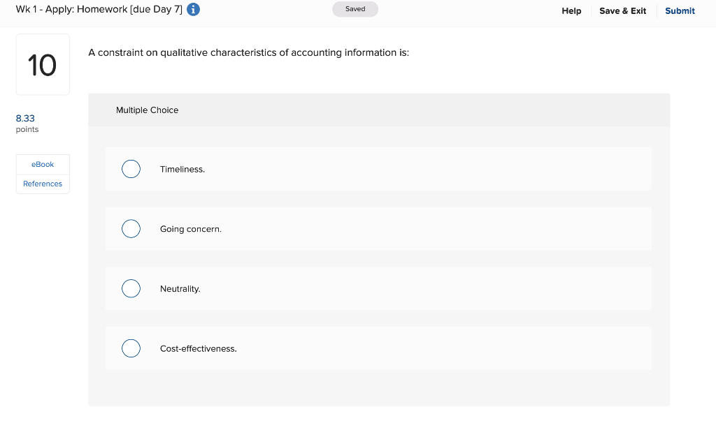 former chairman of the FASB, once noted that "... there must be