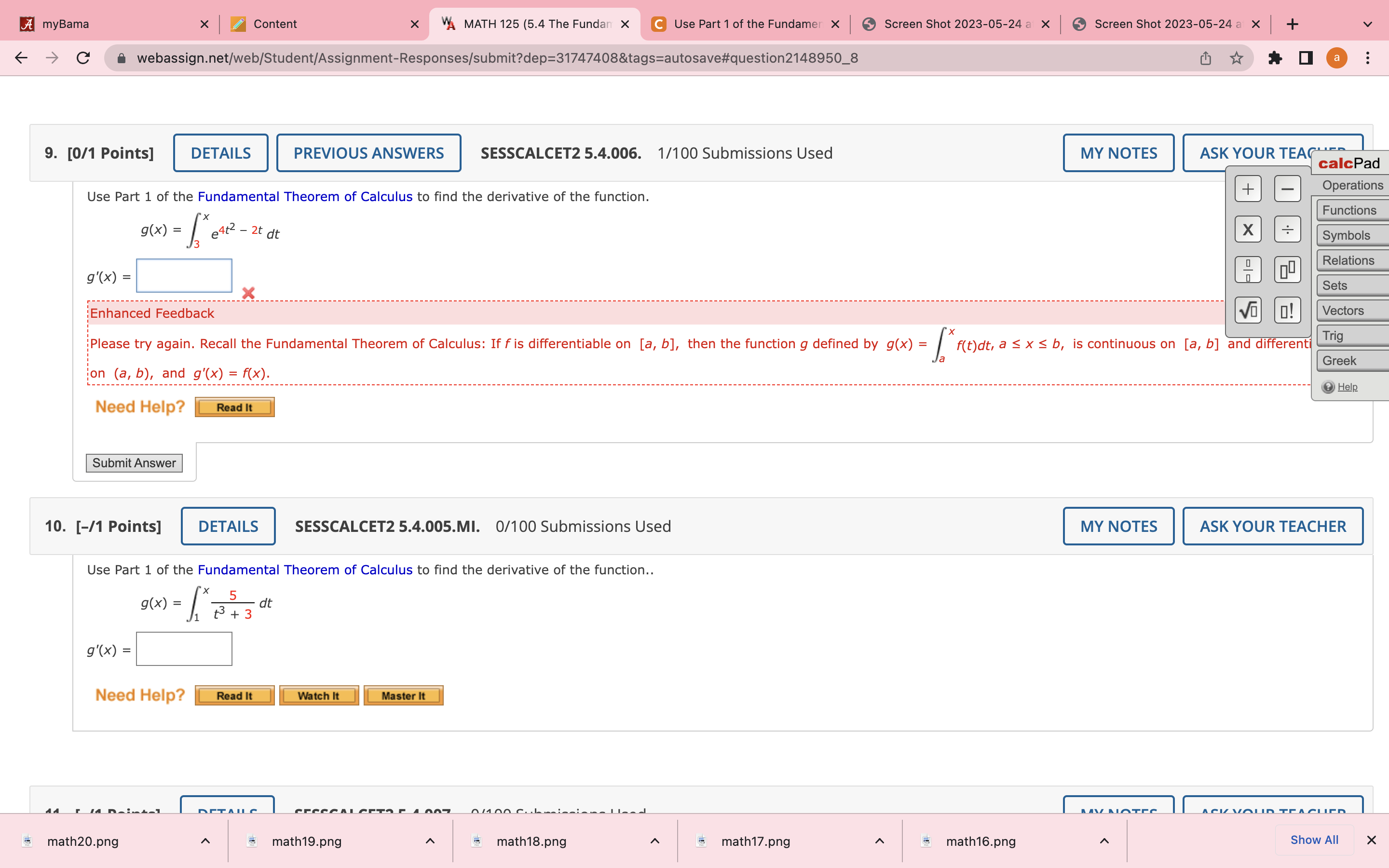 1 of the Fundamen X webassign.net/web/Student/Assignment-Responses/submit?dep=31747408&tags=autosave#question2148950 Screen Shot 2023-05-24 x a math16.png