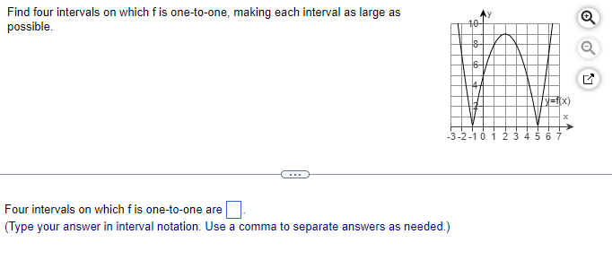 on the intewalts} |:|. [Simplify your answer. Use integers or fractions for