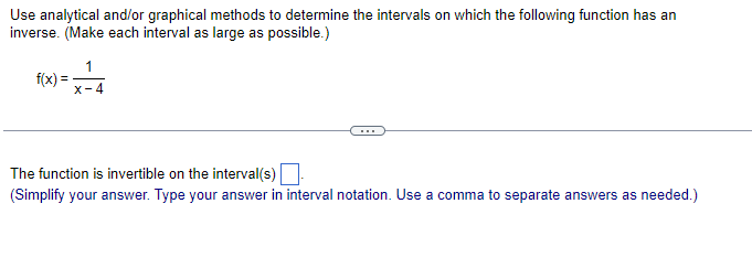 fis one-to-one: making each interval as large as possible. -3-2-1|}123455T ::: Four