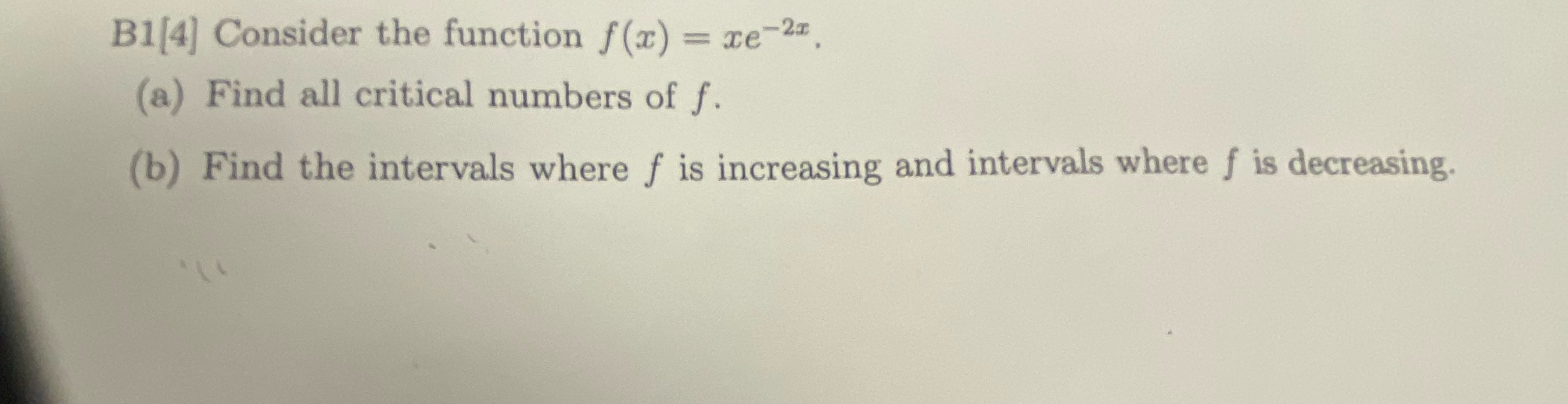 = re-2. (a) Find all critical numbers of f. (b) Find the