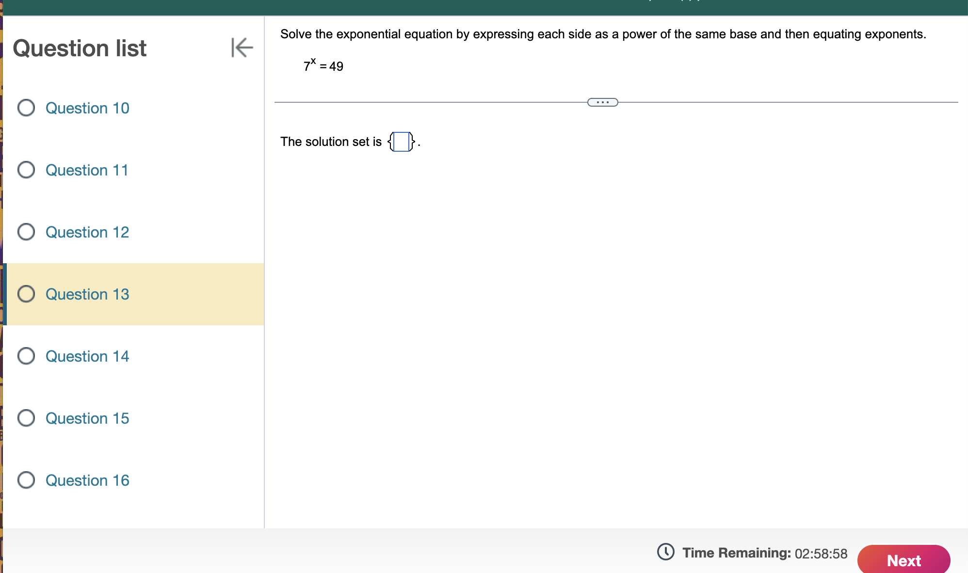 (Round to the nearest whole number as needed.) 0 Question 10 0