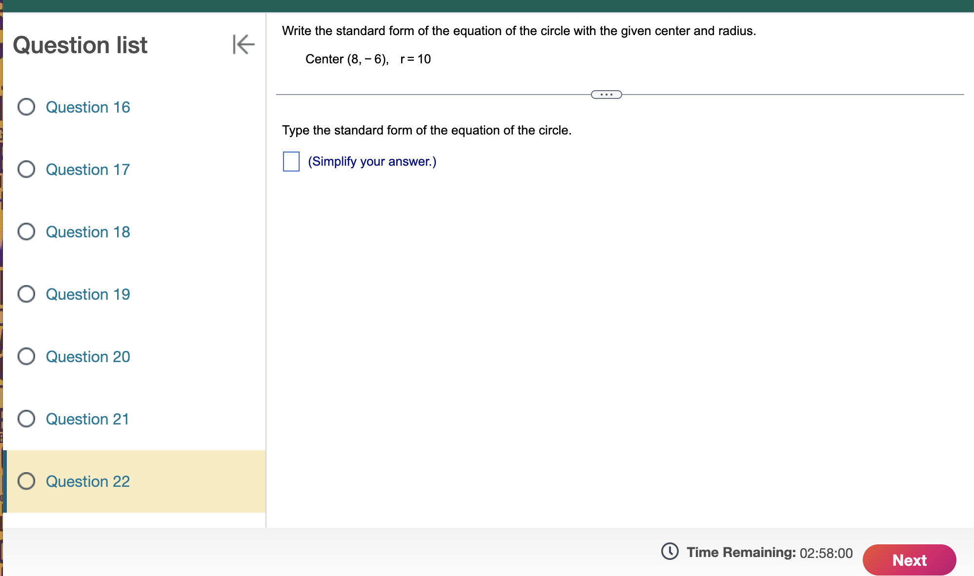 + Solve for k and enter the answer (Round to four decimal