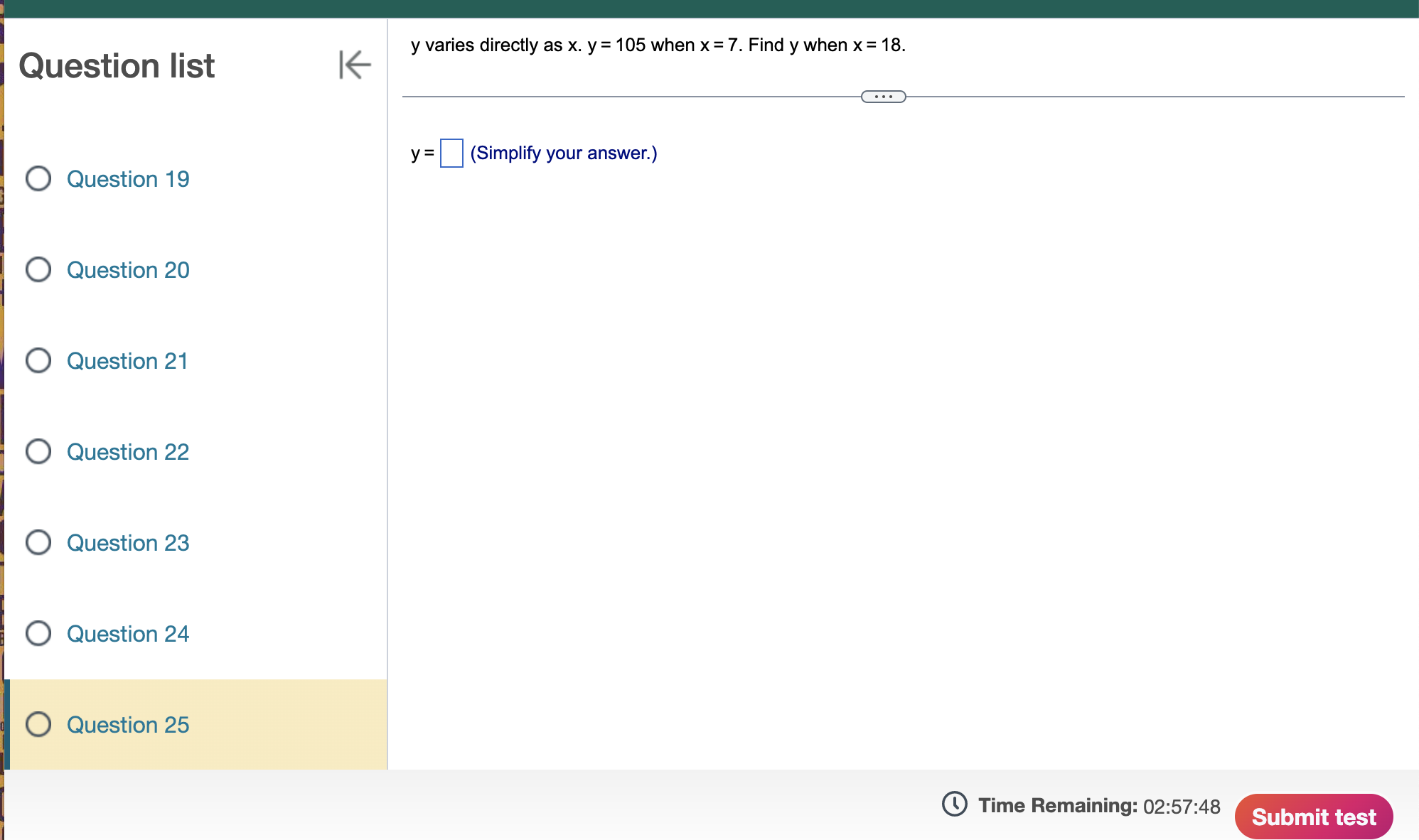 degree.) O Question 9 c. When will the temperature of the milk