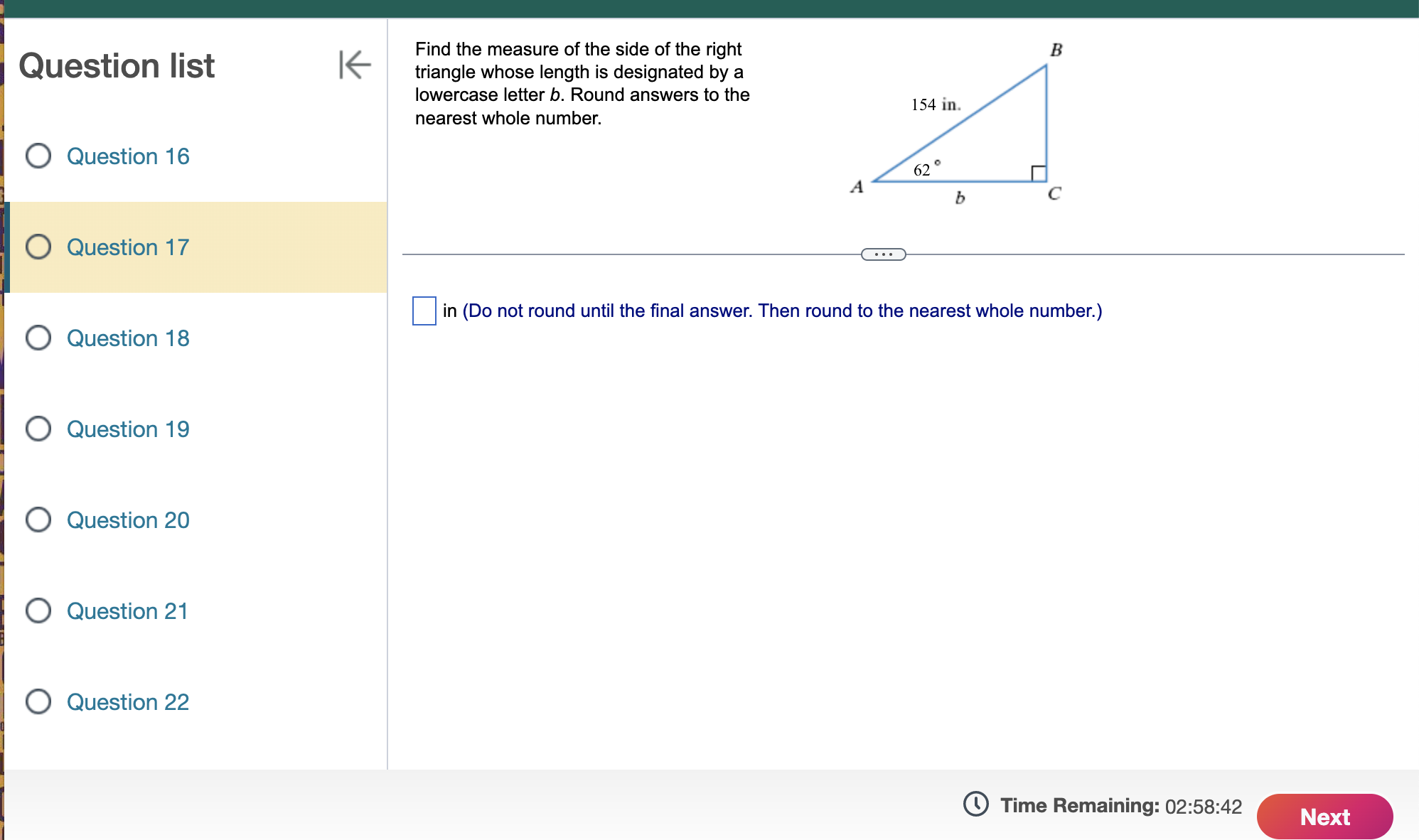 power of the same base and then equating exponents. 7x=49 The solution