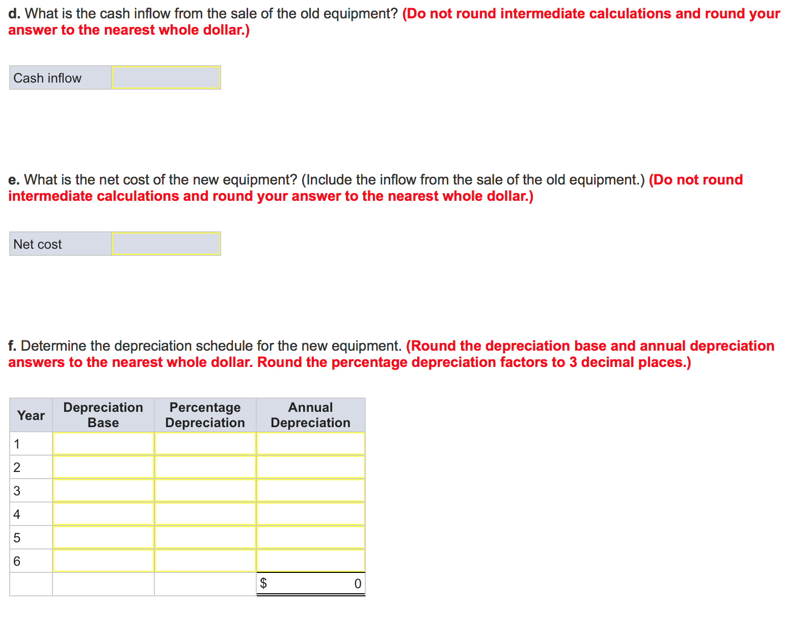provide the following stream of added cost savings for the next six