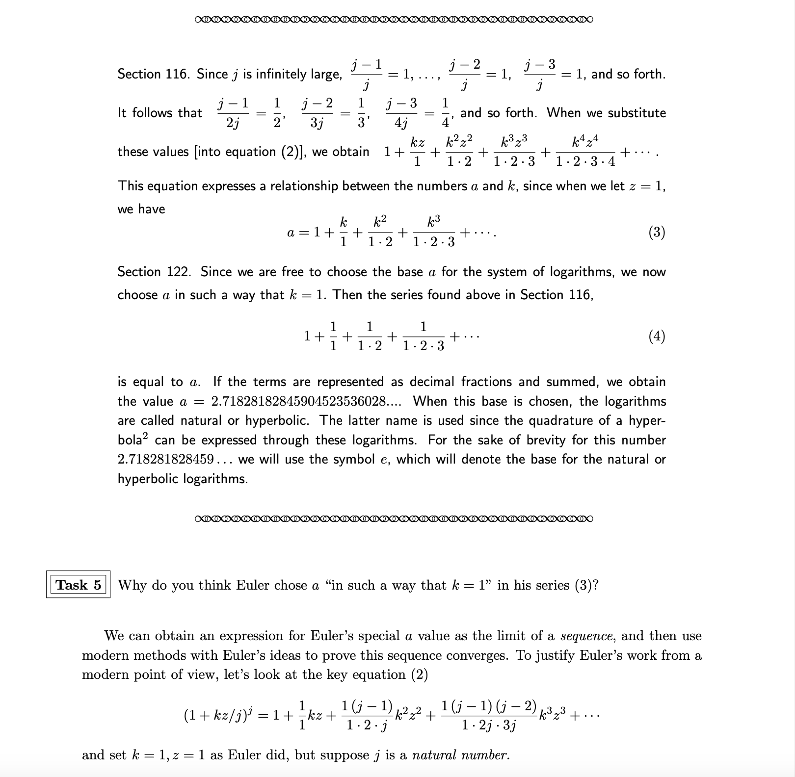 when the exponent on a increases, the power itself increases, provided a