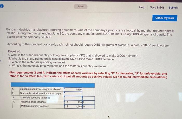  0 Saved Help Save & Exit Submit Check my work Bandar