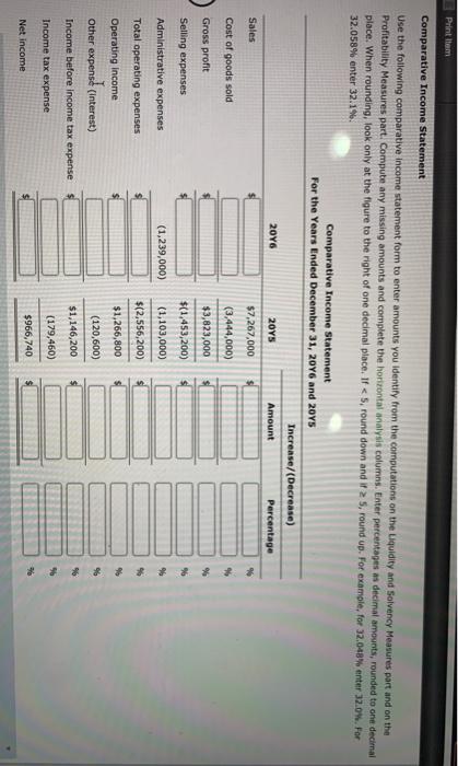 figure out many aspects of a company's financial statements. You take the